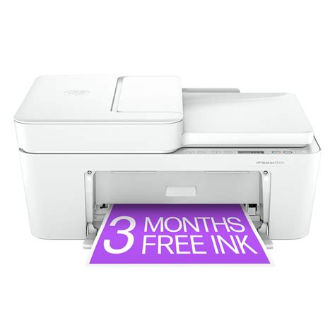 HP DeskJet 4252e Wireless All-in-One Color Inkjet Printer, Scanner ...