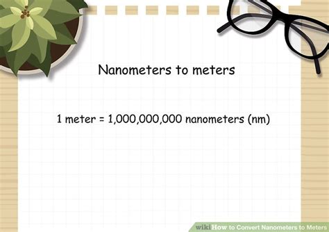 3 Ways to Convert Nanometers to Meters - wikiHow