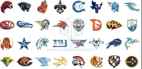 NFL team concepts | Nfl logo, Football helmet design, Football logo design