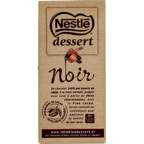 🇫🇷 Dark Chocolate Baking Bar (52%) by Nestle Dessert (7.2 oz / 205g ...