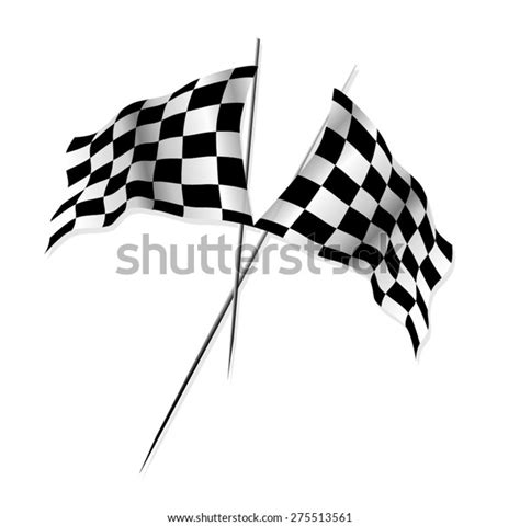 Stock vektor „Black White Checkered Flag Vector“ (bez autorských poplatků) 275513561 | Shutterstock