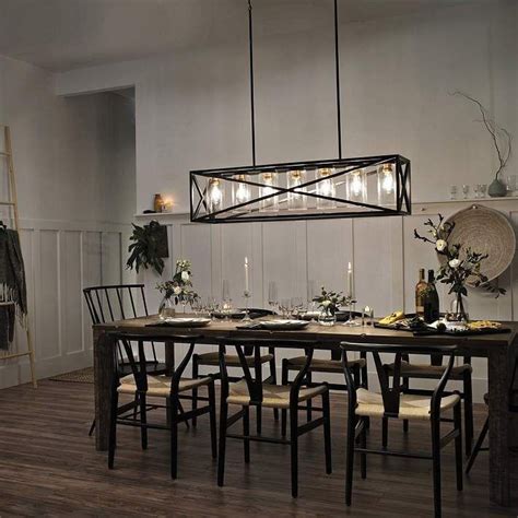 Kichler Moorgate 36" Wide Black Kitchen Island Light Pendant | 1000 in ...