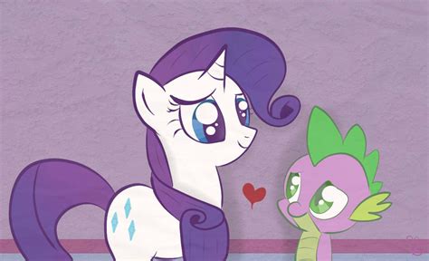 Rarity and Spike by Balloons504 on DeviantArt