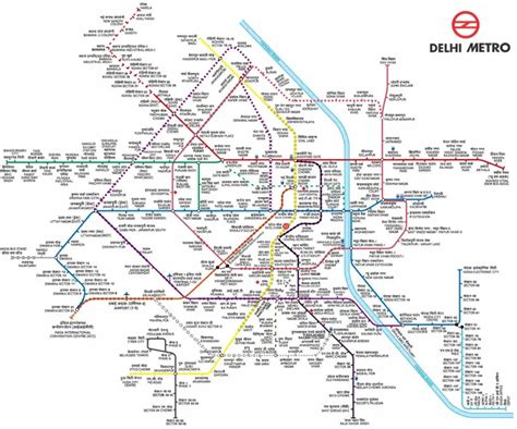 Delhi Metro - Lines, Route Map, Timings, and Fares - 2024