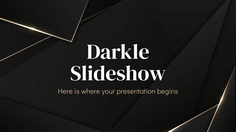 Free Dark Google Slides themes and PowerPoint templates