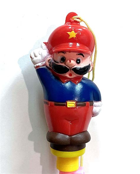 Vintage Japan 1980s Pachi Bootleg MARIO Sofubi whistle – Toy ...