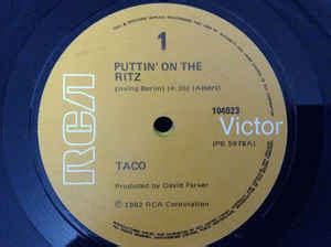 Taco - Puttin' On The Ritz (1982, Vinyl) | Discogs