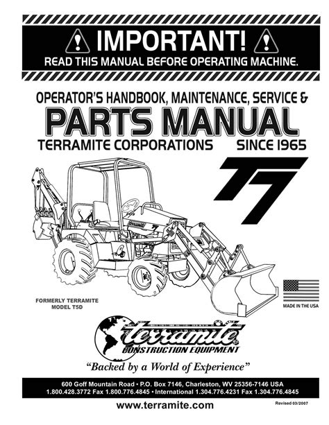 Terramite backhoe Go Pedal Spring Part Number 13029 Fits All Terramite Backhoes Hardware Parts ...