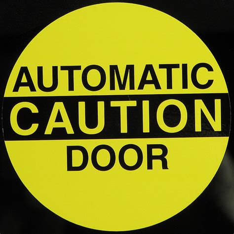 Signage for Low Energy Automatic Doors - I Dig Hardware - Answers to ...