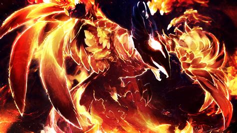 🔥 Download Phoenix Fan Art Wallpaper Dota HD by @sayers | Phoenix ...