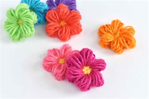 How to Crochet Puff Stitch Flowers