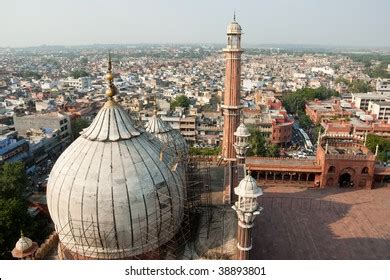 Aerial View Jama Masjid Delhi India Stock Photo 38893801 | Shutterstock