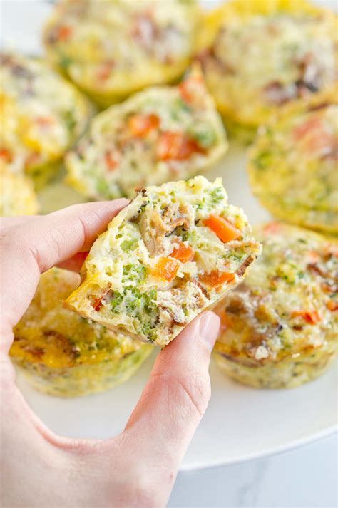 Easy Breakfast Egg Muffins | Delicious Meets Healthy