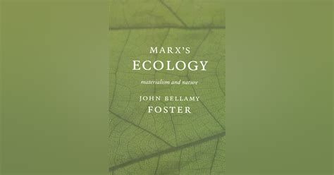 Marx’s Ecology