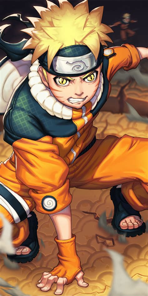 1080x2160 Resolution Naruto Uzumaki 4K Art One Plus 5T,Honor 7x,Honor view 10,Lg Q6 Wallpaper ...