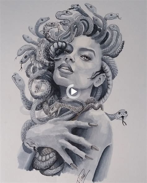 Medusa Drawing