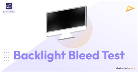 Backlight Bleed Test | DeviceChecker.org