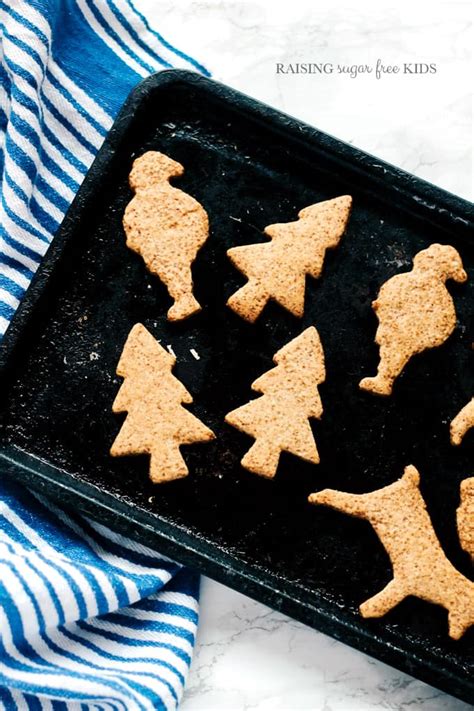 Sugar Free Speculoos Biscuits (Spiced Christmas Cookies) | Add Some Veg