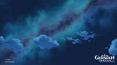 Night Sky Wallpaper 1 Genshin Impact Hoyolab - vrogue.co