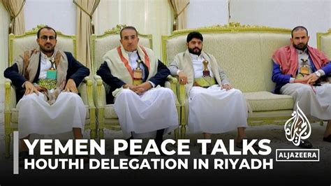 Yemen's Houthi delegation arrives in Saudi Arabia for peace talks - The ...