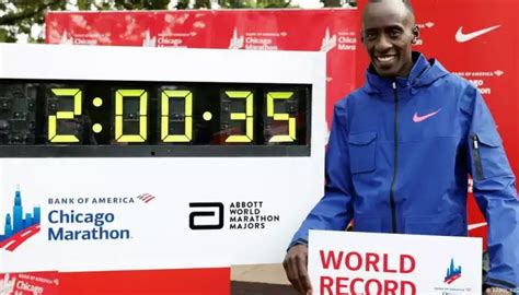 Kelvin Kiptum sets new marathon world record in Chicago - Times of Oman