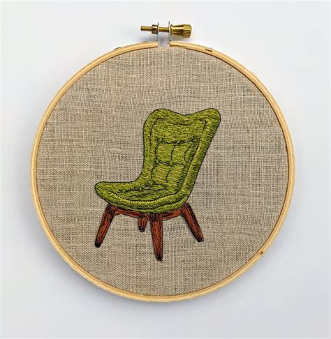 Green Contour Chair | HeatherClara Designs