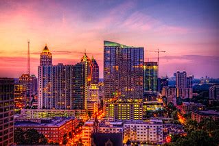 Atlanta Skyline | Skyline of Midtown Atlanta, GA in the suns… | Flickr