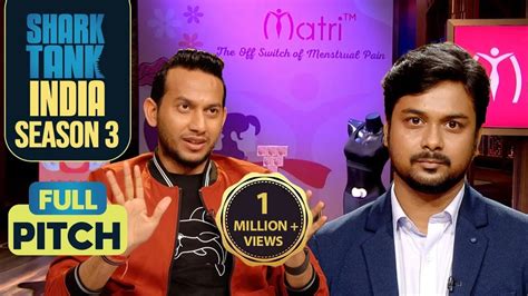 Period Pain Relief Device ‘Matri’ को Ritesh का 1 Crore का Offer | Shark ...