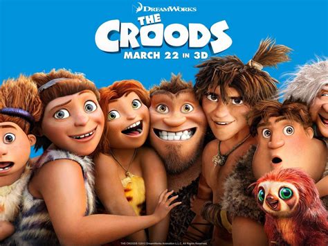 The Croods Cartoon Movie Poster 2013 HD desktop wallpaper : Widescreen ...