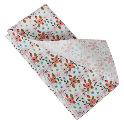 printed tissue paper sheet pack by berylune | notonthehighstreet.com