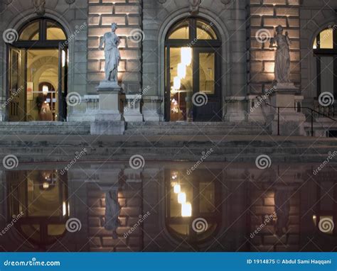 Geneva Grand Theatre stock image. Image of hall, entrances - 1914875