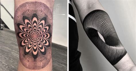 79 Mind-Bendingly Epic Optical Illusion Tattoo Designs | Bored Panda