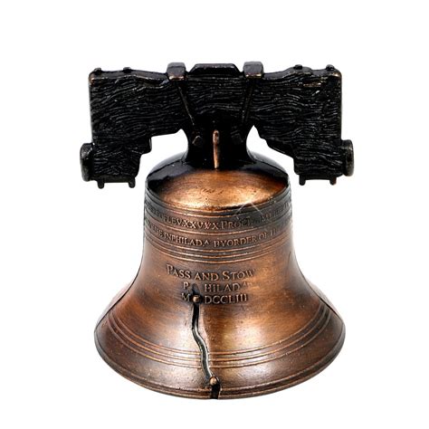 Philadelphia Liberty Bell Bronze 3 Inches