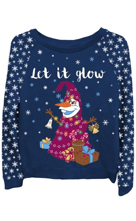 Let It Glow Sweater from Olaf's Frozen Adventure Merchandise | E! News