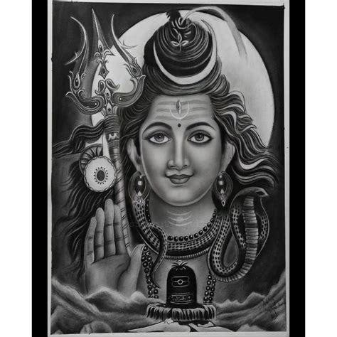 Lord Shiva Pencil Drawing Drawing By Erick Jzz Saatchi Art, 48% OFF