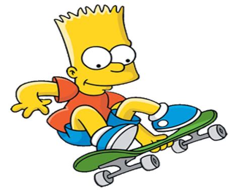 bart skateboarding | Bart Simpson Skateboarding Bart Simpson Skateboarding Por Todos Es ...