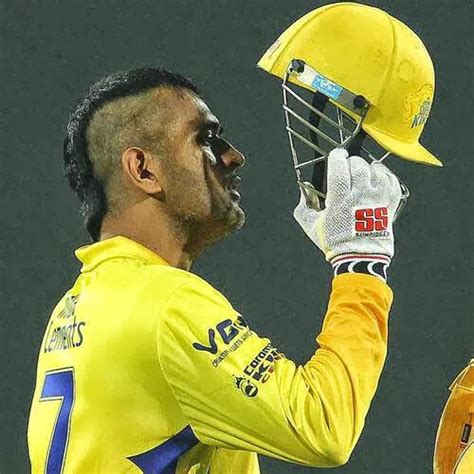 MS Dhoni debuts new hairstyle - bald buzz hawk ~ Cricket India