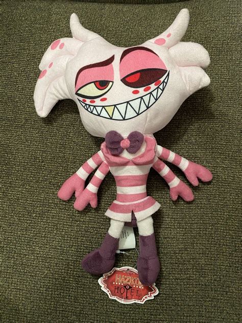 Hazbin Hotel Angel Dust Plush Figure Plushie Collectible Helluva Boss Official - lagoagrio.gob.ec