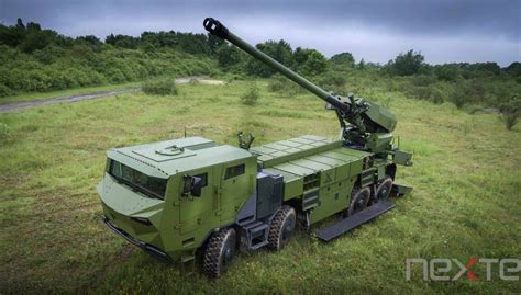 DefesaNet - Weapons - The 8x8 CAESAR artillery system has been selected by Denmark to equip the ...