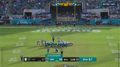 Jacksonville Jaguars kicker Riley Patterson doinks 41-yard FG late in ...