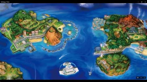 Pokemon Sun/Moon - Alola Map Analysis - YouTube