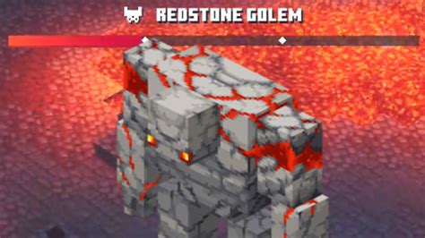 Minecraft dungeons redstone golem - bytesmain