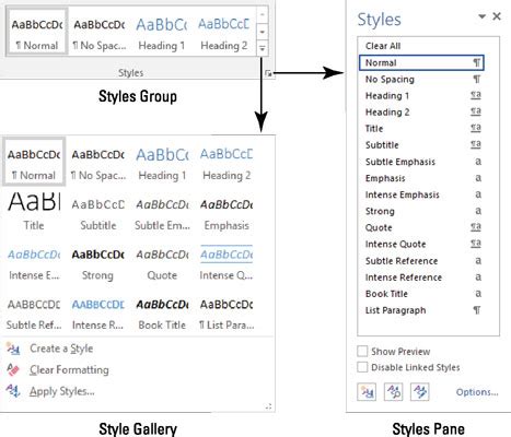 How to Find Styles in Word 2016 - dummies