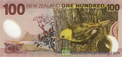 100 New Zealand Dollars series 1999 - Exchange yours for cash