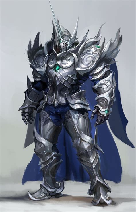 ArtStation - Knight Class, woong seok Kim | Dragon armor, Concept art characters, Dark fantasy art