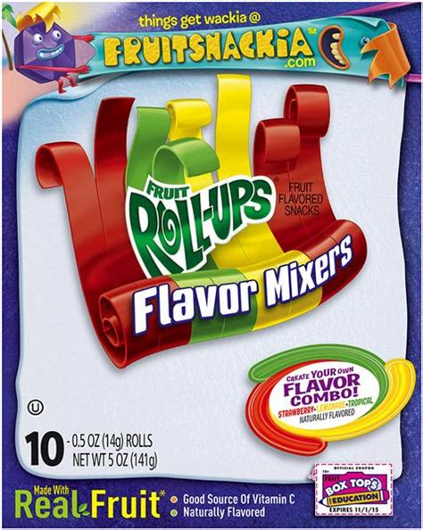 Fruit Roll-Ups Flavor Mixers Fruit Flavored Snacks 10-0.5 oz Rolls | Hy-Vee Aisles Online ...