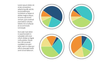 Graphic Of Pie Chart With Different Colors Google Slide Theme And ...