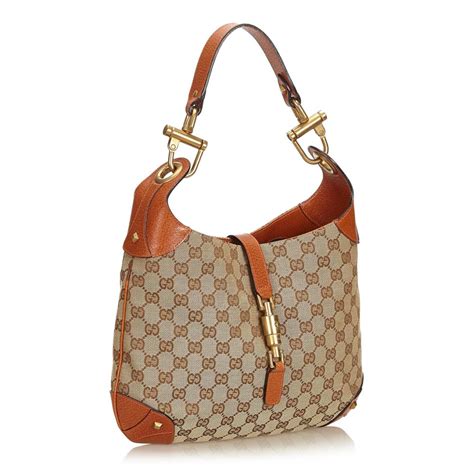 Vintage Gucci Tan Leather Bag | IUCN Water