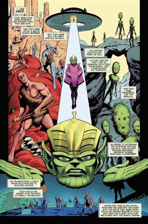 Road to Empyre Kree Skrull War #1 Preview – Weird Science Marvel Comics