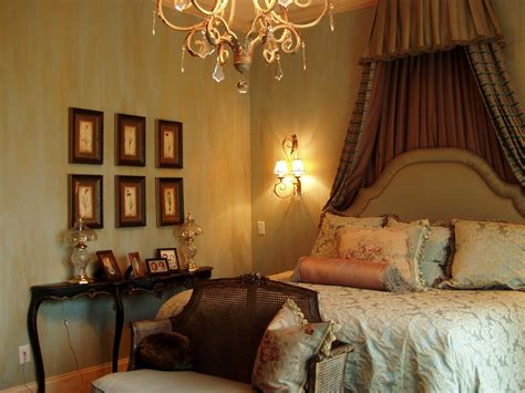 Wall sconces add beauty to this master bedroom ~ custom created by B&A Interiors | Master ...